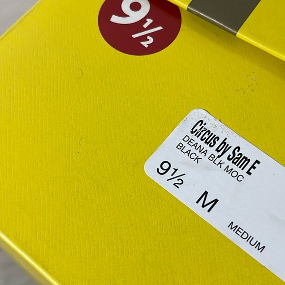 Circus NY by Sam Edelman Deana Platform Lug Sole Loafer Black & Gold Sz 9.5 NEW - Picture 14 of 16